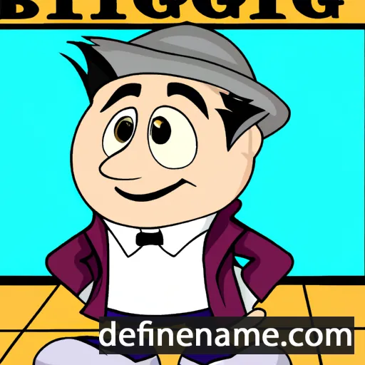 cartoon of the name Biagginu