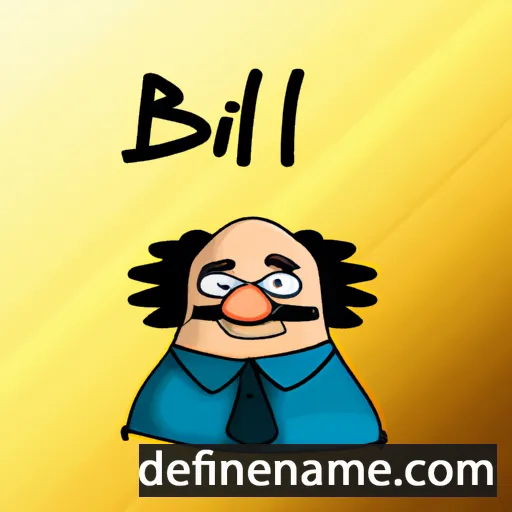 cartoon of the name Bialfi