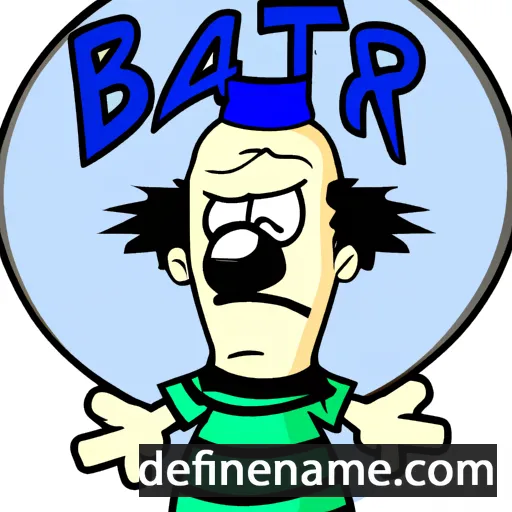 cartoon of the name Biartr