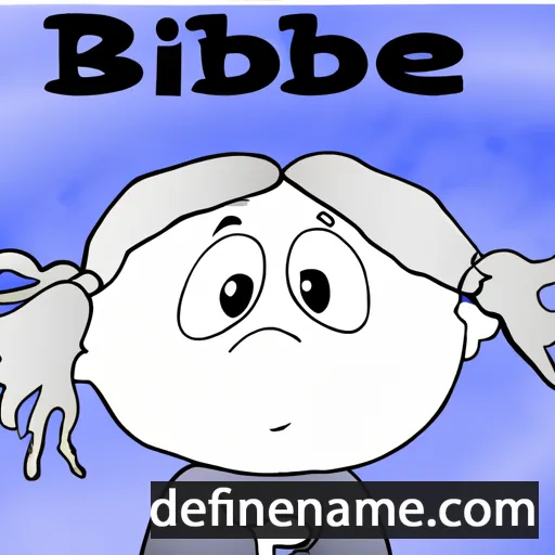 Bibbe cartoon