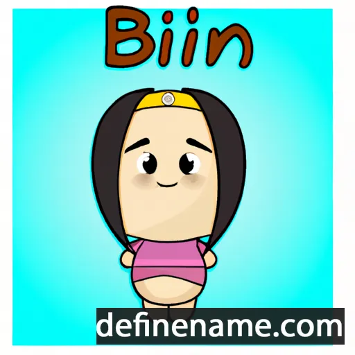 Bibian cartoon