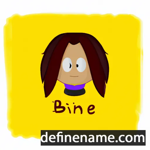 Bibiñe cartoon