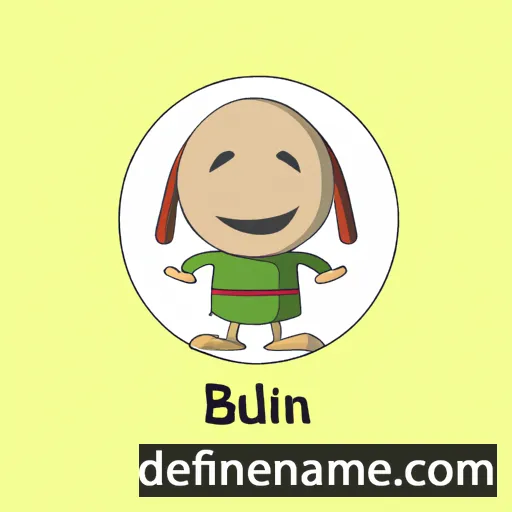 cartoon of the name Bibinur