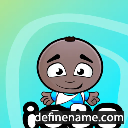 cartoon of the name Biboye