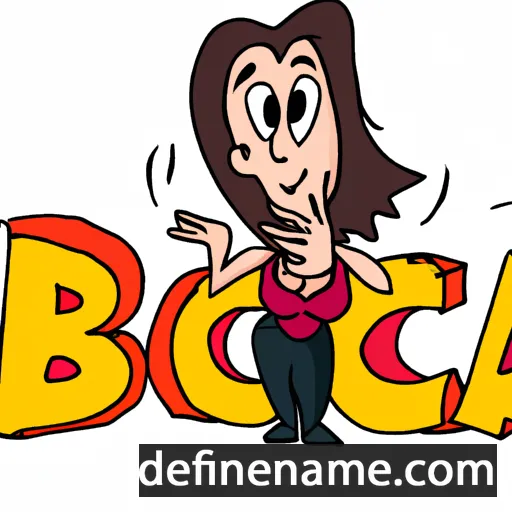 Bicca cartoon