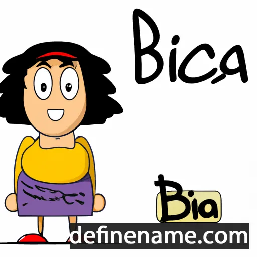 Bicia cartoon