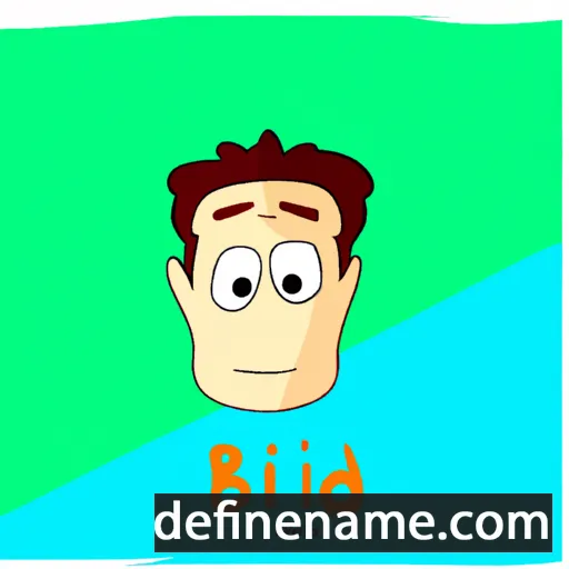 cartoon of the name Bidi