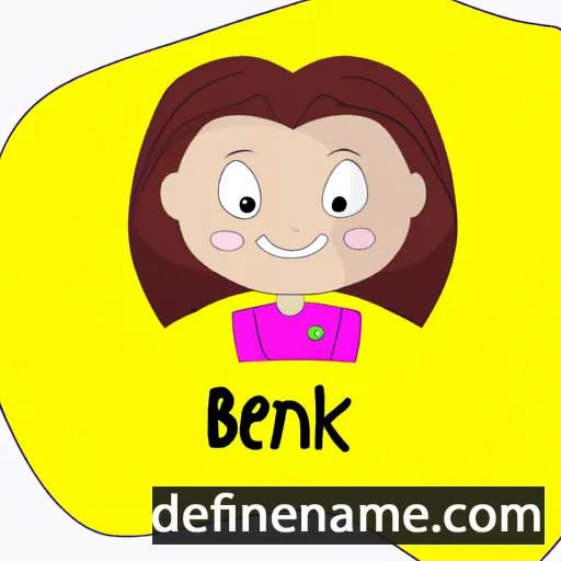 cartoon of the name Bieńka