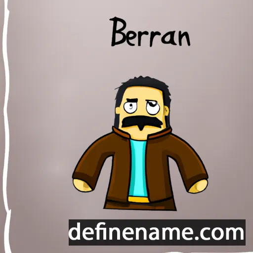 cartoon of the name Biernardyn