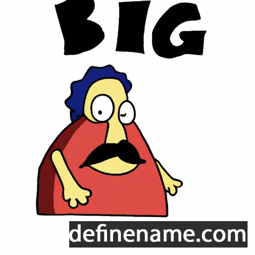 Biggá cartoon