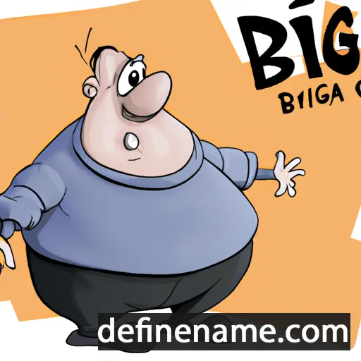 Bigga cartoon