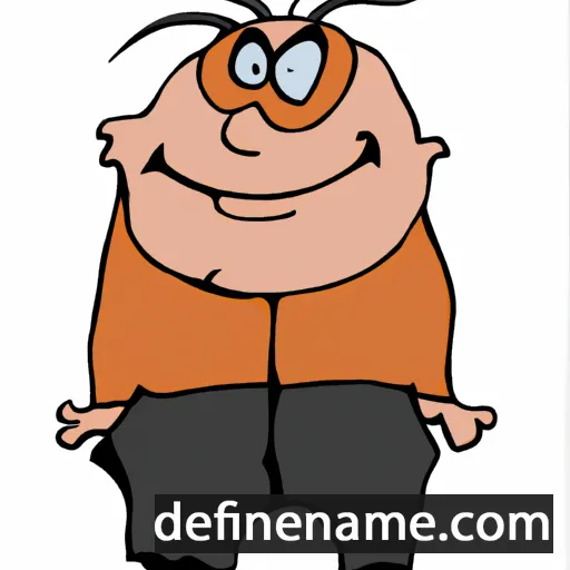 cartoon of the name Biggi