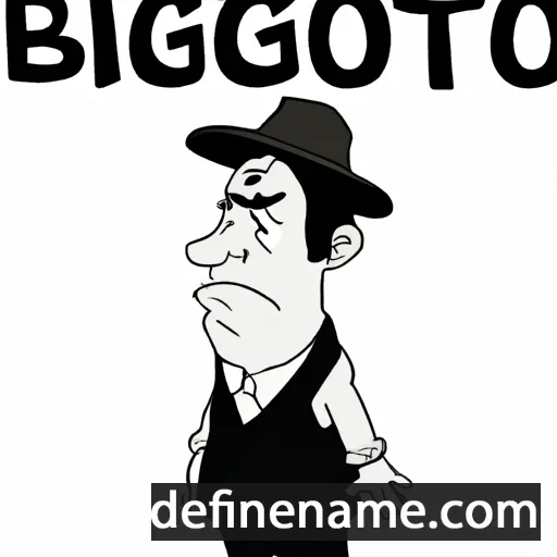 Bigot cartoon