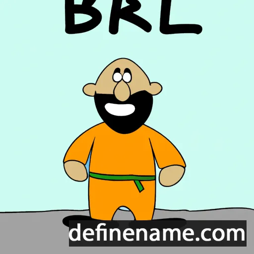 cartoon of the name Bihar