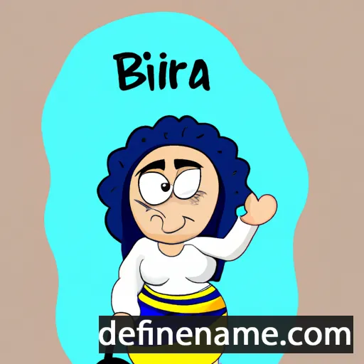 cartoon of the name Bijara