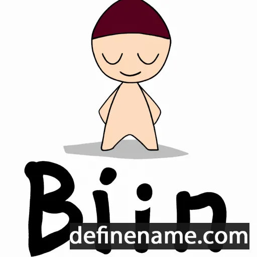 cartoon of the name Bijin