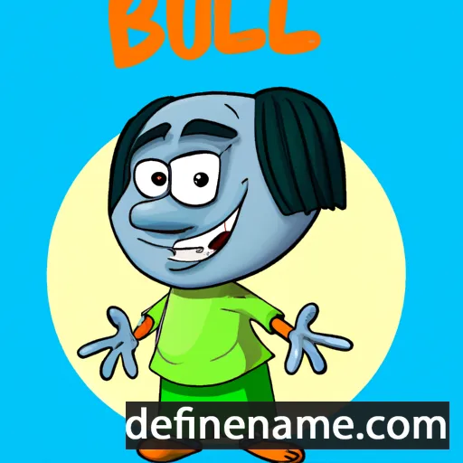 cartoon of the name Bijuli