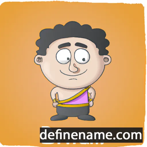 cartoon of the name Bikram