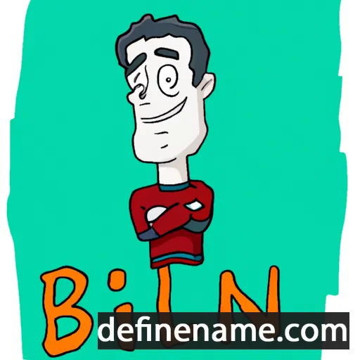 cartoon of the name Bilan