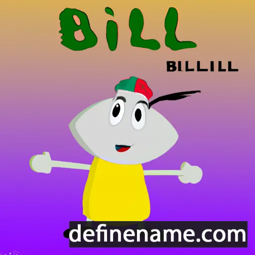 cartoon of the name Bilbil