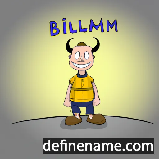 cartoon of the name Bilihelm