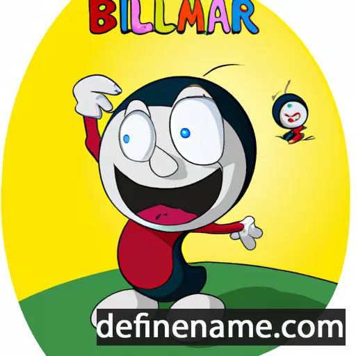 cartoon of the name Bilimar