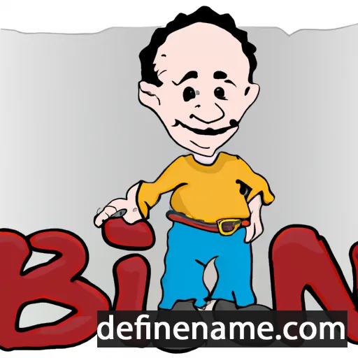 cartoon of the name Bilin