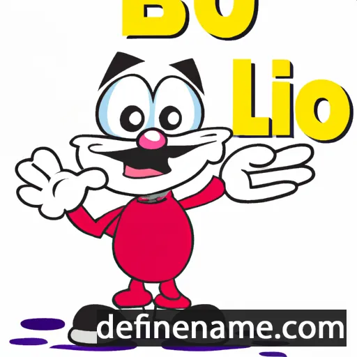 cartoon of the name Bilio