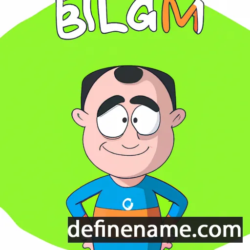 cartoon of the name Biliram