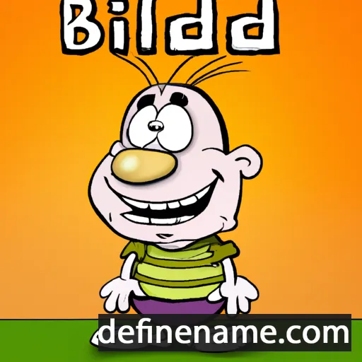 cartoon of the name Bilitrud