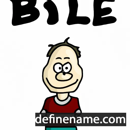 cartoon of the name Bilke