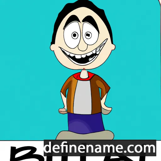 cartoon of the name Billan