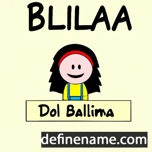 Billiana cartoon