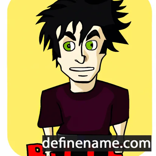 cartoon of the name Billiejoe