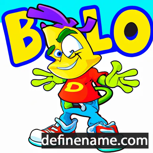 cartoon of the name Billijo