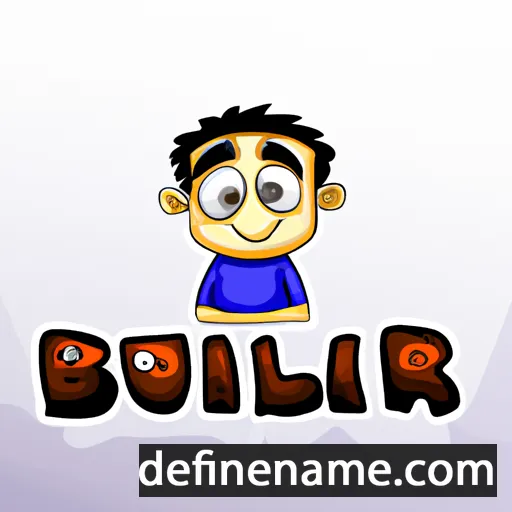 cartoon of the name Billurə