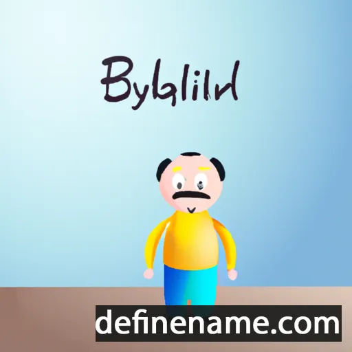 Bilyaletdin cartoon