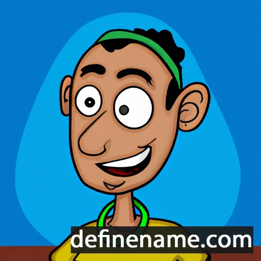 cartoon of the name Bimal