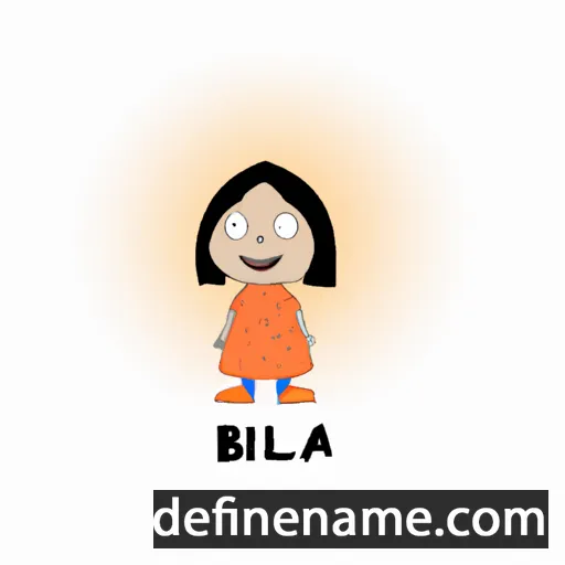 cartoon of the name Bimla