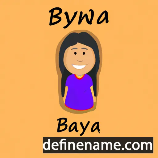 Binaya cartoon