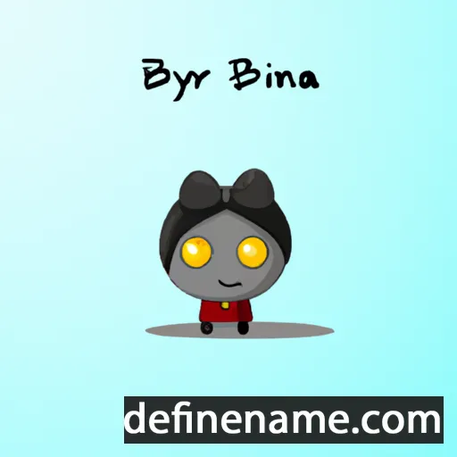 Binderiyaa cartoon