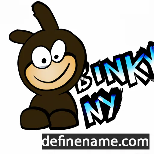 cartoon of the name Binky