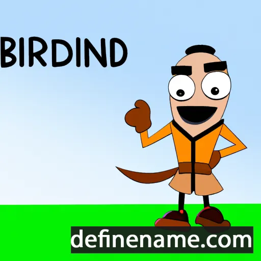 cartoon of the name Binnardu