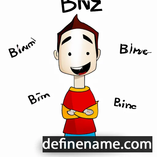 cartoon of the name Binnaz