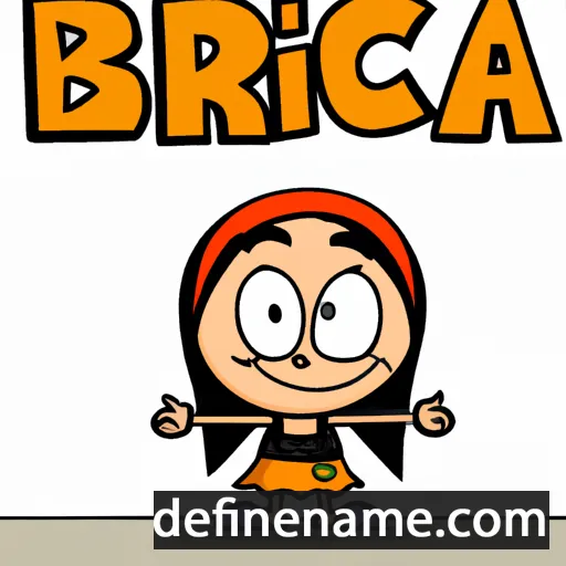 cartoon of the name Birca