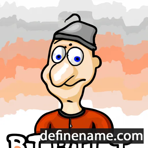 cartoon of the name Biret