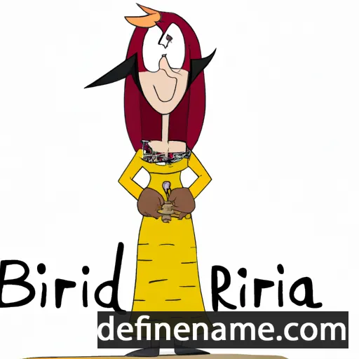 Biridiana cartoon