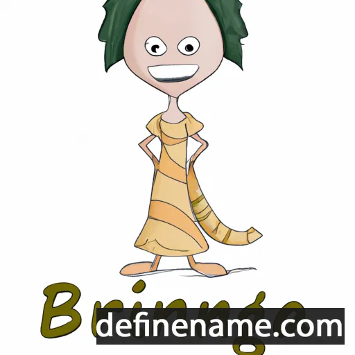 cartoon of the name Biringeira