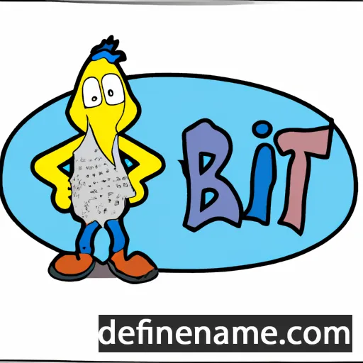 cartoon of the name Biritu