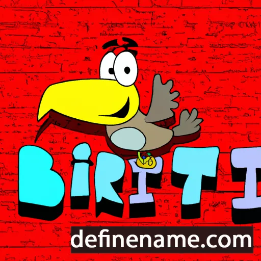 Birt cartoon